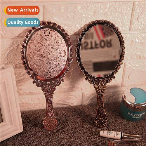 Retro fashi creative portable portable lace mirror h held hh