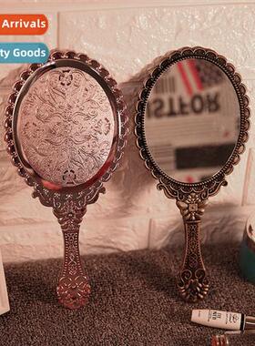 Retro fashi creative portable portable lace mirror h held hh