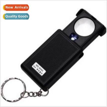9584 45x Magnifier LED Light  Pull Out Jewelry Identificati