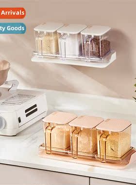 Seasing box home kchen seasing bottles  jars combinati set w