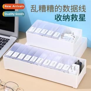Desktop Data Cable Organizer Cell Phe Charger Charging Cable