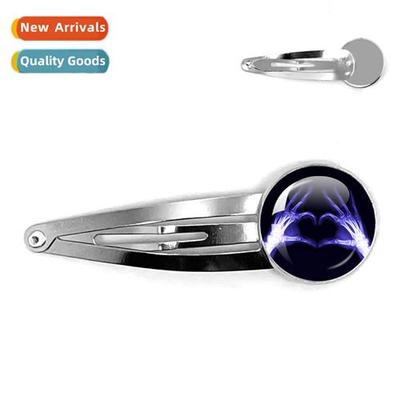 New Nurse Series Hair Clips Domed Glass Round Persalised Art