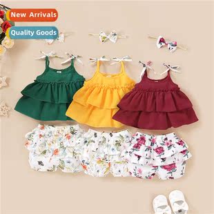 sleeveless fall top lace halter new 2020 spring Girls