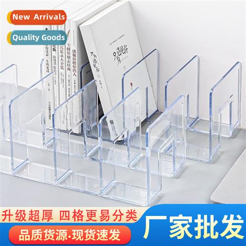 Transparent book st acrylic book st desktop bookshelf book s