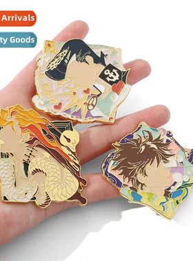 Anime peripheral JOJOs Wderful Adventure earrings earrings B