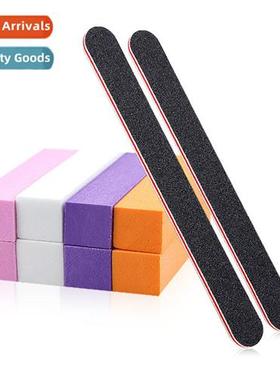 Spge red heart black s nail file odorless nail sing block si