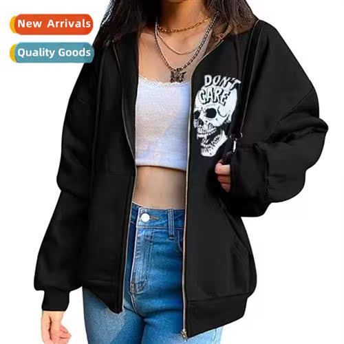 2022 dark sweatshirt men  women hoodie gothic couple Harajuk