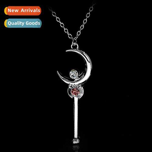 American Girl Scepter Necklace Japanese Anime Peripheral Jew
