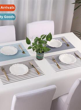 New striped placemats teslin european kchen table mats water