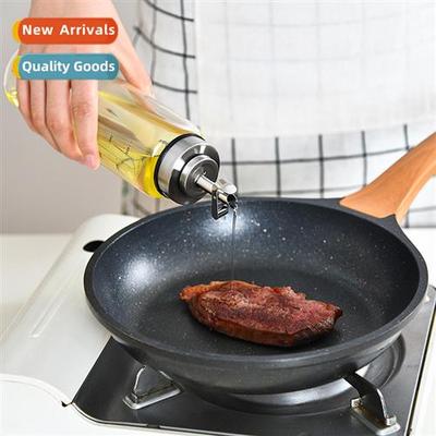 New   automatic opening  closing oil pot glass oil bottle le