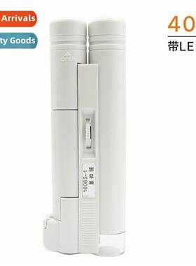 Optical Lens 40x Double Tube Portable Microscope wh LED Ligh