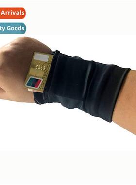 Wristlet Cell Phe Bag Spex Lycra Arm Bag Stch Hbag Milk Silk