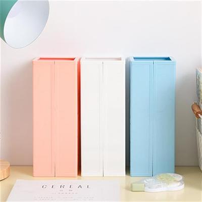 Desktop three-dimensial foldable student statiery organizer