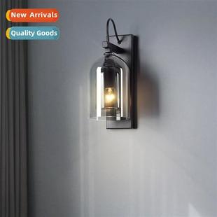 Bedside lamp wall lamp bedroom Scinavian creative B&B hotel