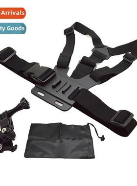 适用gopro sports camera chest strap b chest strap with 3-way
