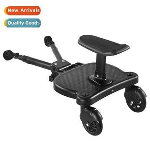 two bab sneak travel tires pedal auxiliary stroller Two