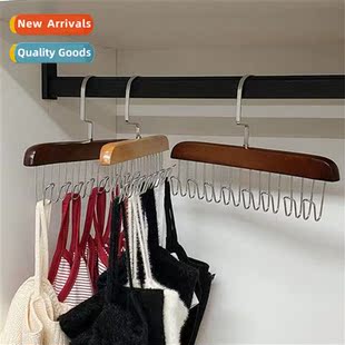 multifunctial sling hangers undersh underwear hooks wooden