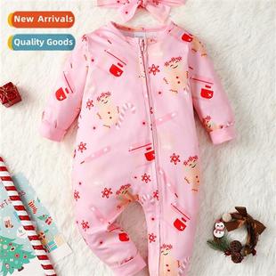 sleeved spring printed letters new 2023 fall baby ins