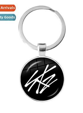 Kpop straykids star peripheral time gemste keychain straykid