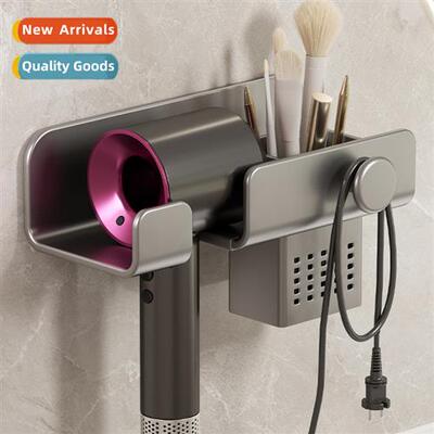Hairdryer rack no punch bathroom dryer shelf toilet bathroom