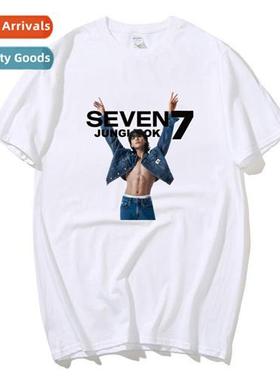 Bulletpro boy group jung kook around Harajuku printing fashi