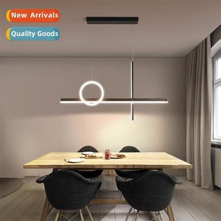 Light luxury restaurant chelier modern simple atmosphere din