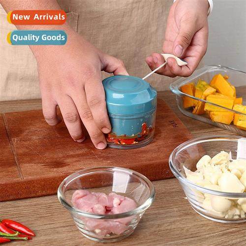 Home Mini Manual Garlic Pounder Garlic Puree Food Cooker Gar