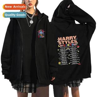 zipper sweater men Tour wome winter 2023 fall Love jacket