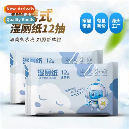 Wet toilet paper 12pcs small packs  st wet wipes individual