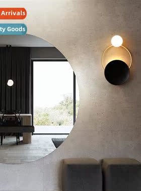 Scinavian -modern hotel rooms background wall creative wall