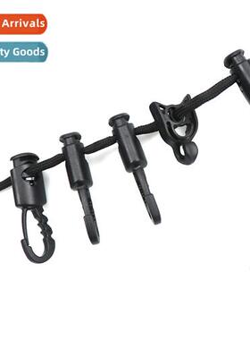 Outdoor multifunctial hanging rope camping tent closline adj