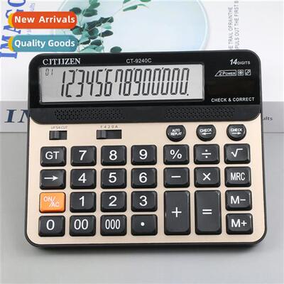 14-dig Solar Calculator Computer Keys for Finance  Office Us