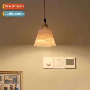 small chelier Japanese Vintage B&B bedside Zen ceram bedroom