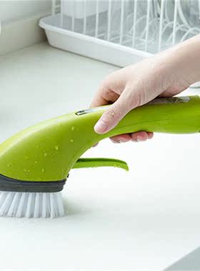 Kchen n-slip lg hle cleaning brush automatically add deterge