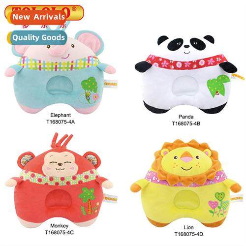 0-3 years old baby baby stereotyped pillow carto elephant pa