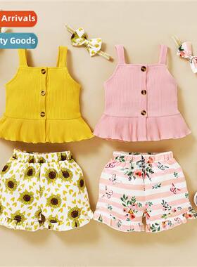 Girls Spring  Autumn 2020 new n middle  small children solid