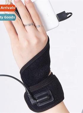 USB Rechargeable Washable Graphene Fabric Wristb Warmer Elec