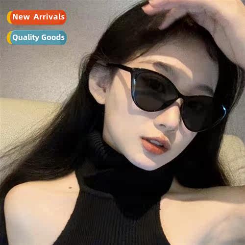 14501 fashi cat eyeglasses frame sunglasses 2023 flat glasse