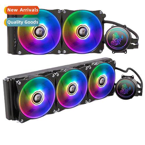 Gg Tianji wind unicorn computer CPU water cooling cooler 360