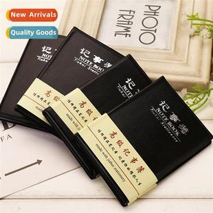 Lear Statiery Black Note Notepad Notebook Portable Thin