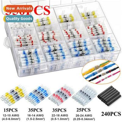 300PCS/350/500PCS 800PCS Waterpro Heat Shrinkable Solder Rin