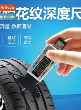 Tire Tread Depth Ruler Electric Digal Display Scale Tire new