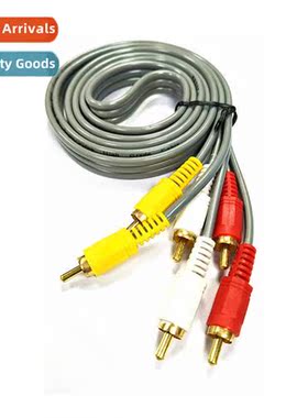 3 to 3 RCA Lotus Cable Audio Cable Video Cable AV Three to T