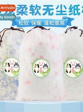 Hamster Paper Wool Small Animal Nest Cage Bedding Golden Bea