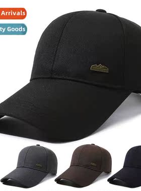 Spring and Autumn new hat mens lg brim baseball cap wh  elde