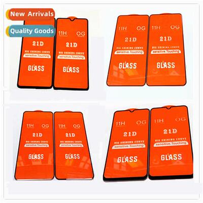 适用infinix hot 8/x650 silkscreen full screen tempered film