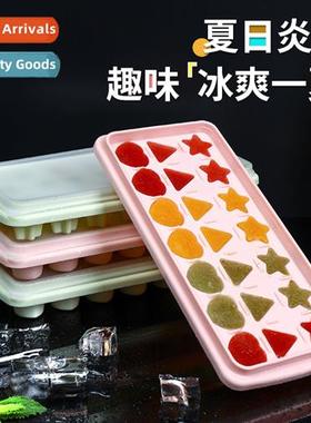 Home Ice Compartment Mould Ice Maker Grinder 21 Compartment