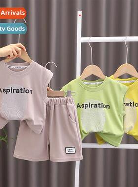 2023 summer new childrens sleeveless su baby summer clos clo