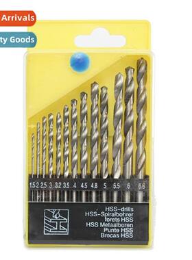 13PC Drill HSS  Shank Twist Drill Woodworking Plastic Ir Alu