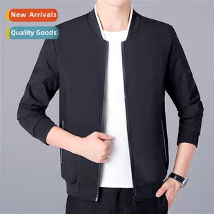 thin secti baseball Spring collar new striped jacket Autumn